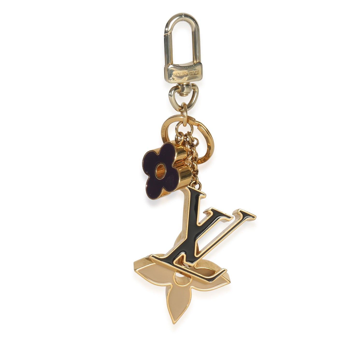 Louis Vuitton Gold Fleur De Monogram Bag Charm
