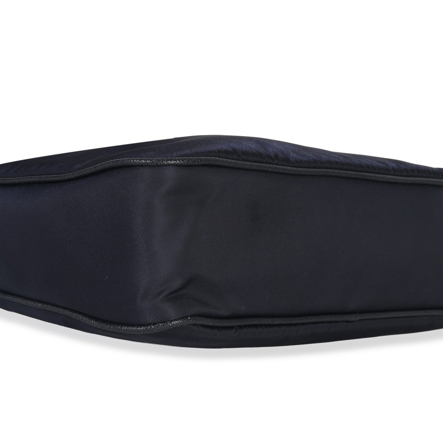 Prada Navy Re-Nylon & Saffiano Leather Trim Shoulder Bag