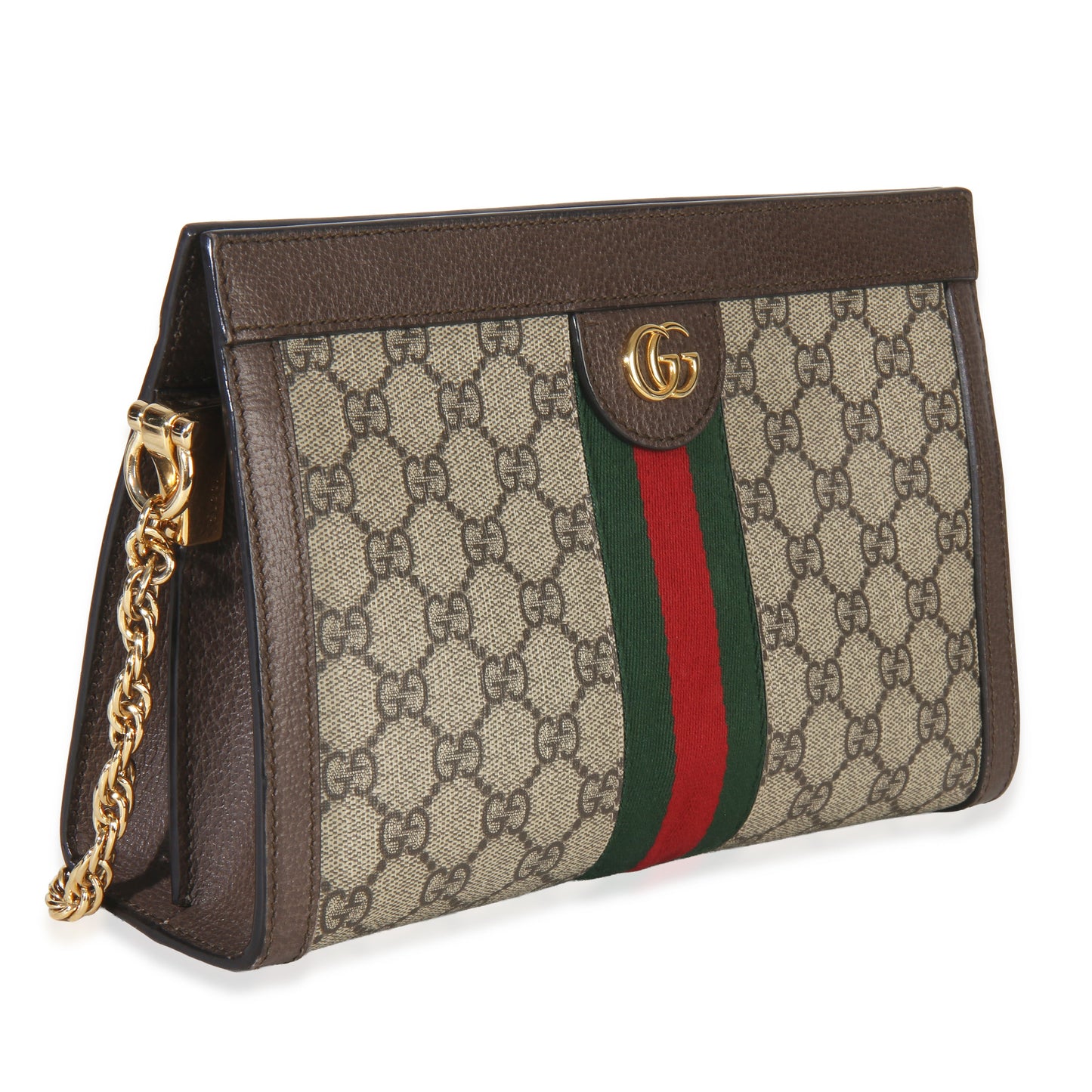 Gucci Beige GG Supreme Web Ophidia GG Small Shoulder Bag