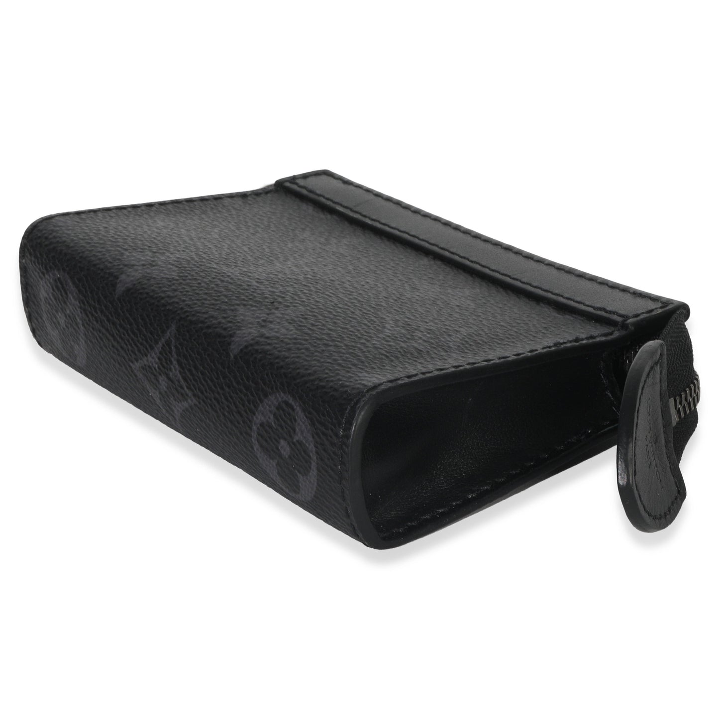 Louis Vuitton Black Monogram Eclipse Key Pouch Voyage