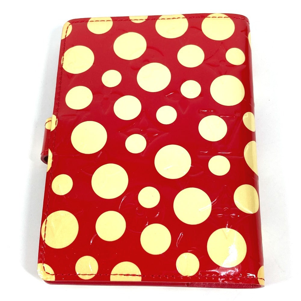 LOUIS VUITTON Notebook cover M91518 Amuro Mouton Merino By color Monogram Vernis Yayoi Kusama collaboration Agenda PM Women