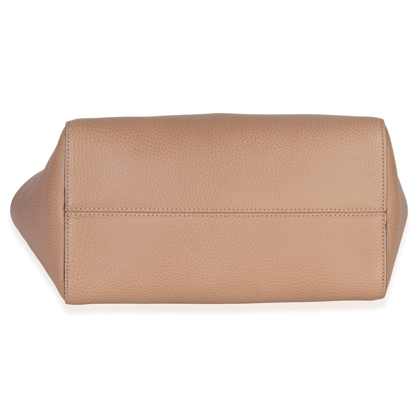 Gucci Beige Blue Dollar Calfskin Swing Tote Bag