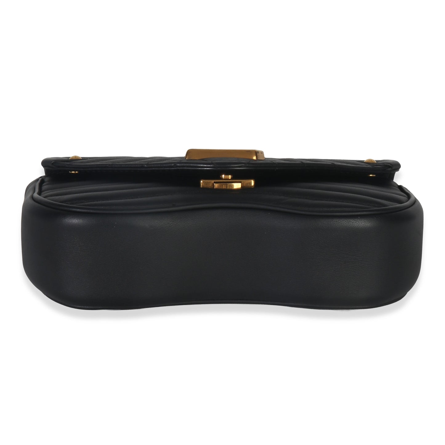 Louis Vuitton Black Quilted Calfskin New Wave Chain Bag PM