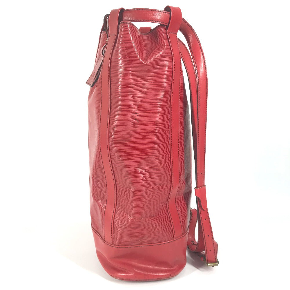 LOUIS VUITTON Shoulder Bag M43087 Epi Leather Red Epi RandonneeGM Women