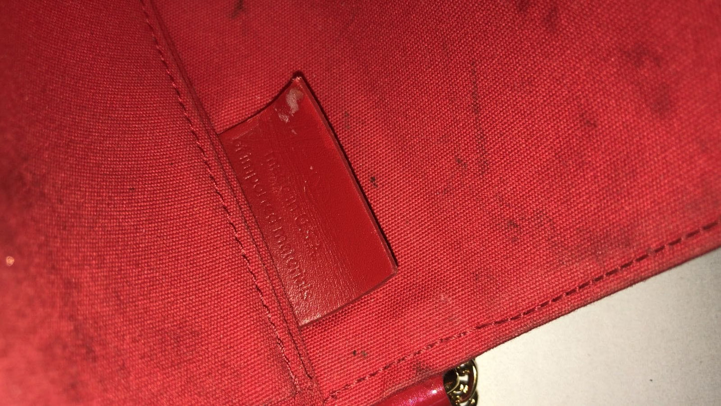 LOUIS VUITTON Cerise Monogram Vernis Pochette Felicie Crossbody Bag