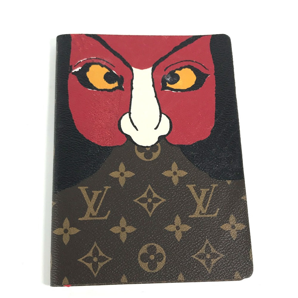 LOUIS VUITTON Other accessories Monogram canvas Brown notebook Yamamoto Hirosai kabuki Women