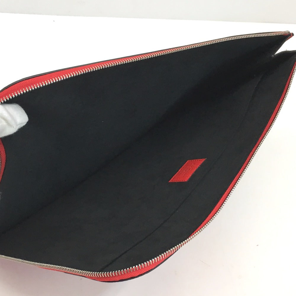 LOUIS VUITTON Clutch bag M67722 Epi Leather Red Louis Vuitton x Supreme Epi Pochette Joule GM unisex(Unisex)