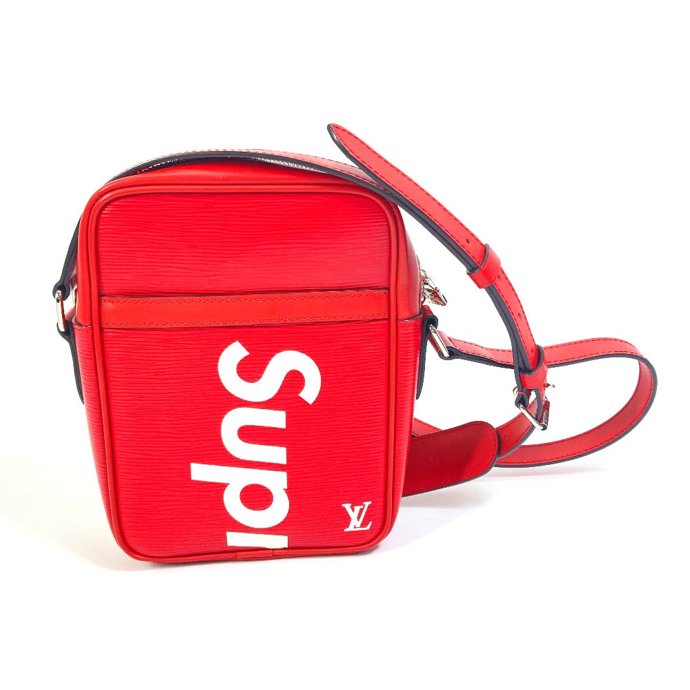 LOUIS VUITTON Shoulder Bag M53417 Epi-electric leather Red Epi DanubePM Shoulder Bag