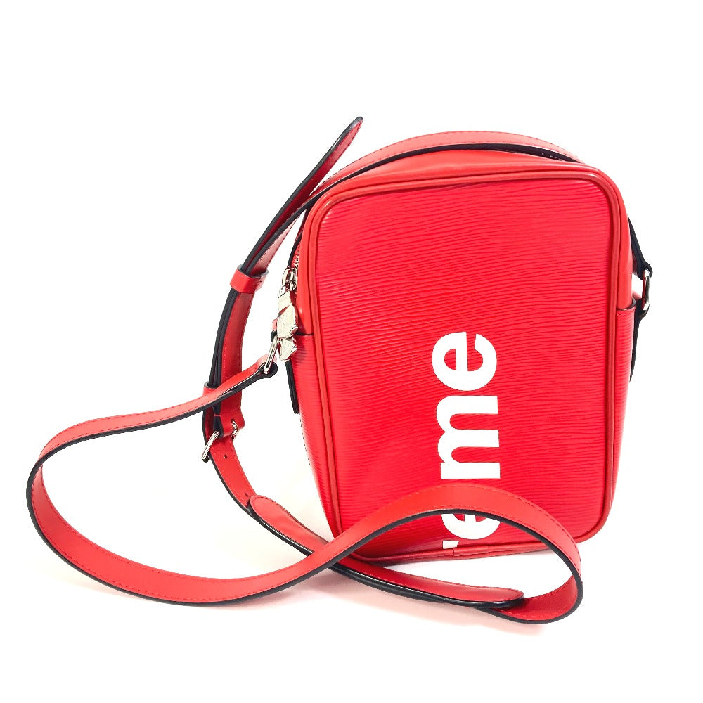 LOUIS VUITTON Shoulder Bag M53417 Epi-electric leather Red Epi DanubePM Shoulder Bag
