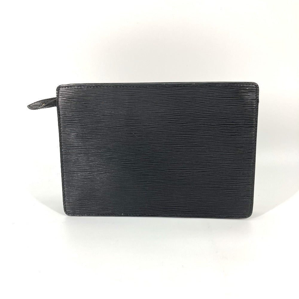LOUIS VUITTON business bag M52522 Epi Leather black Epi Pochette homme mens