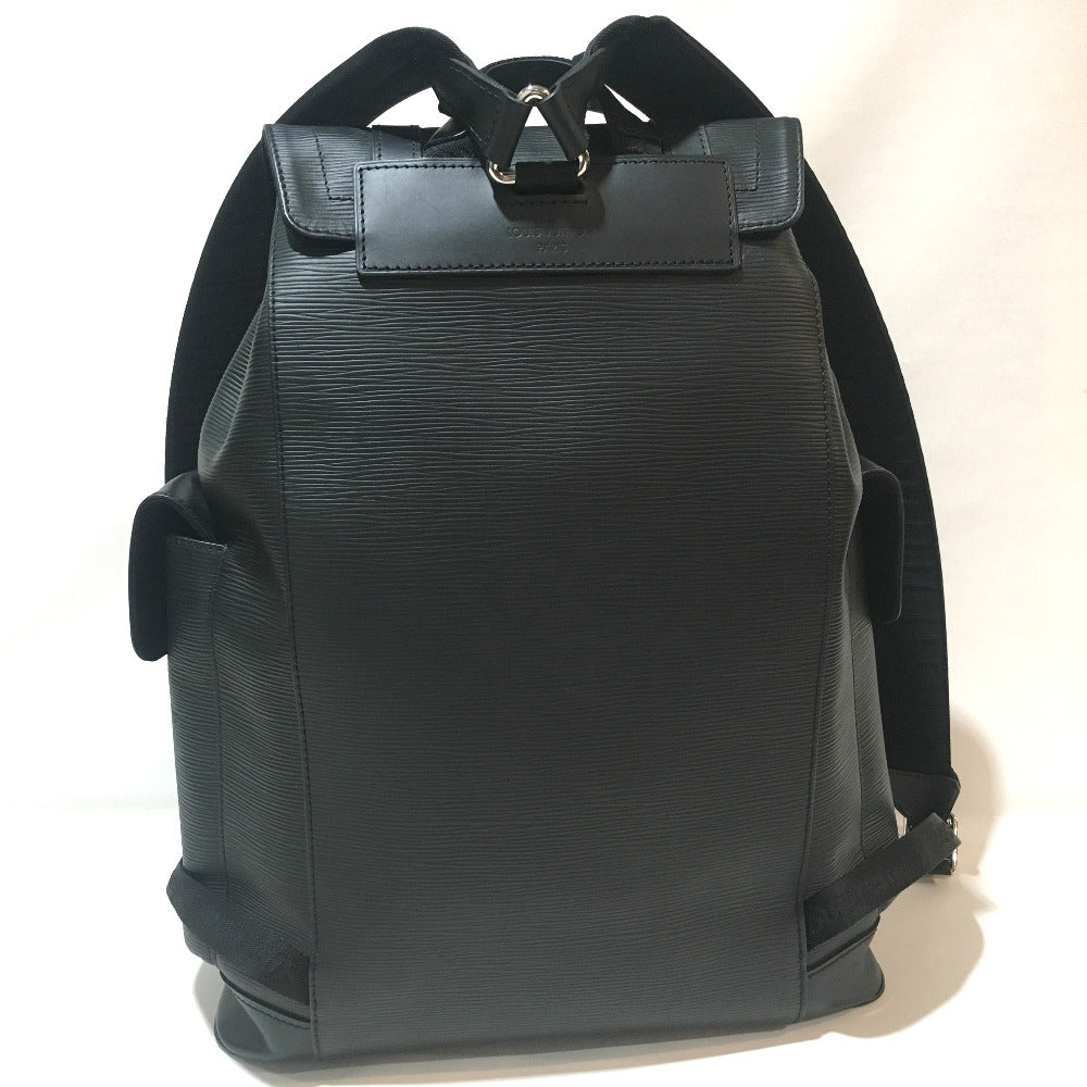 LOUIS VUITTON Backpack M53413 Epi Leather black Epi Christopher PM backpack