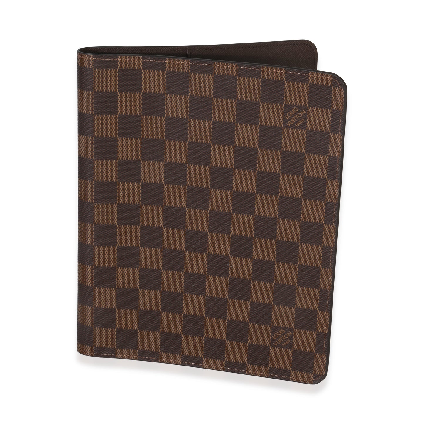 Louis Vuitton Damier Ebene Canvas Large Desk Agenda Cover