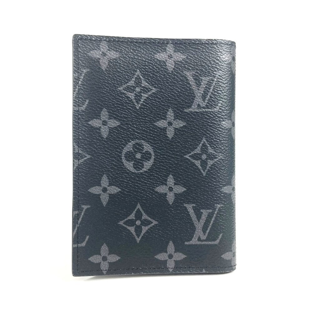 LOUIS VUITTON passport case M64501 Monogram Eclipse Canvas black Monogram Eclipse Couverture Passport NM Passport Cover