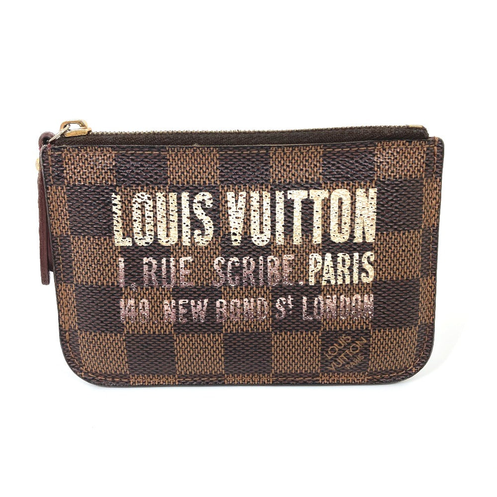 LOUIS VUITTON Coin case N63094 Damier canvas Brown Damier Pochette cree Women