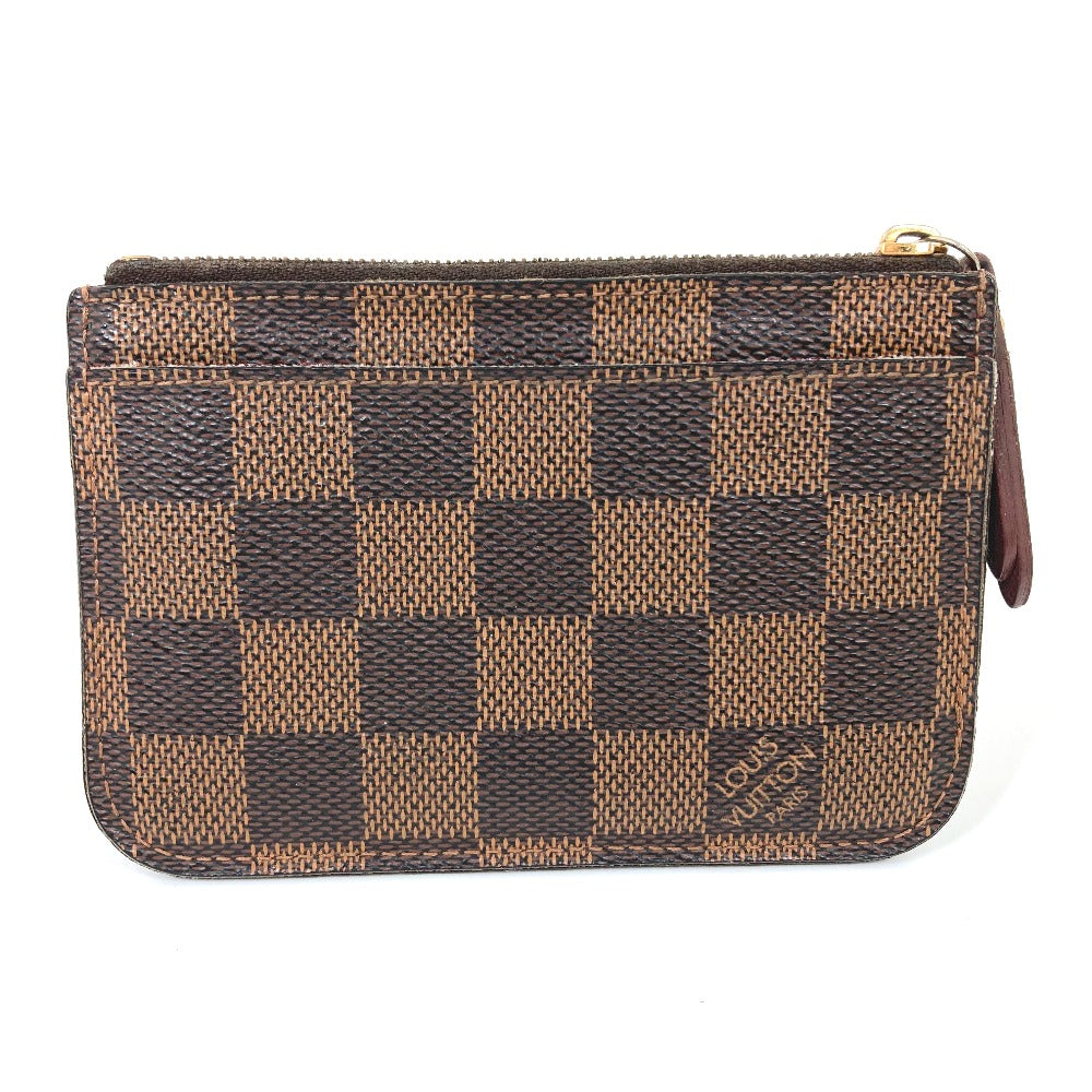 LOUIS VUITTON Coin case N63094 Damier canvas Brown Damier Pochette cree Women