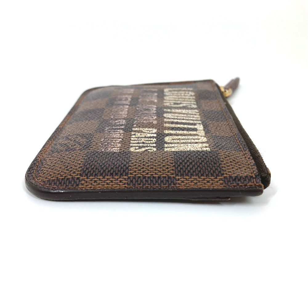 LOUIS VUITTON Coin case N63094 Damier canvas Brown Damier Pochette cree Women