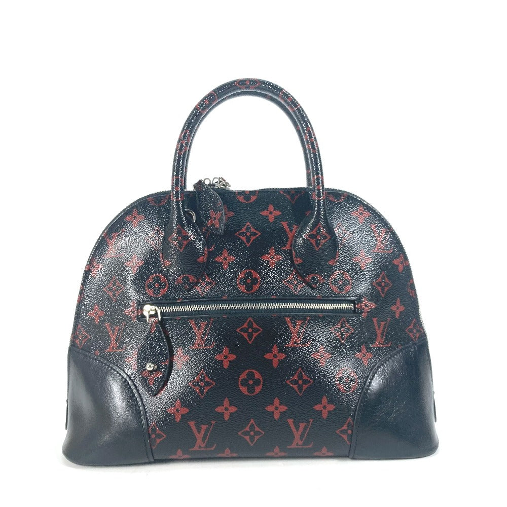 LOUIS VUITTON Shoulder Bag M41500 Coated canvas black Monogram Anfra Rouge Alma PM