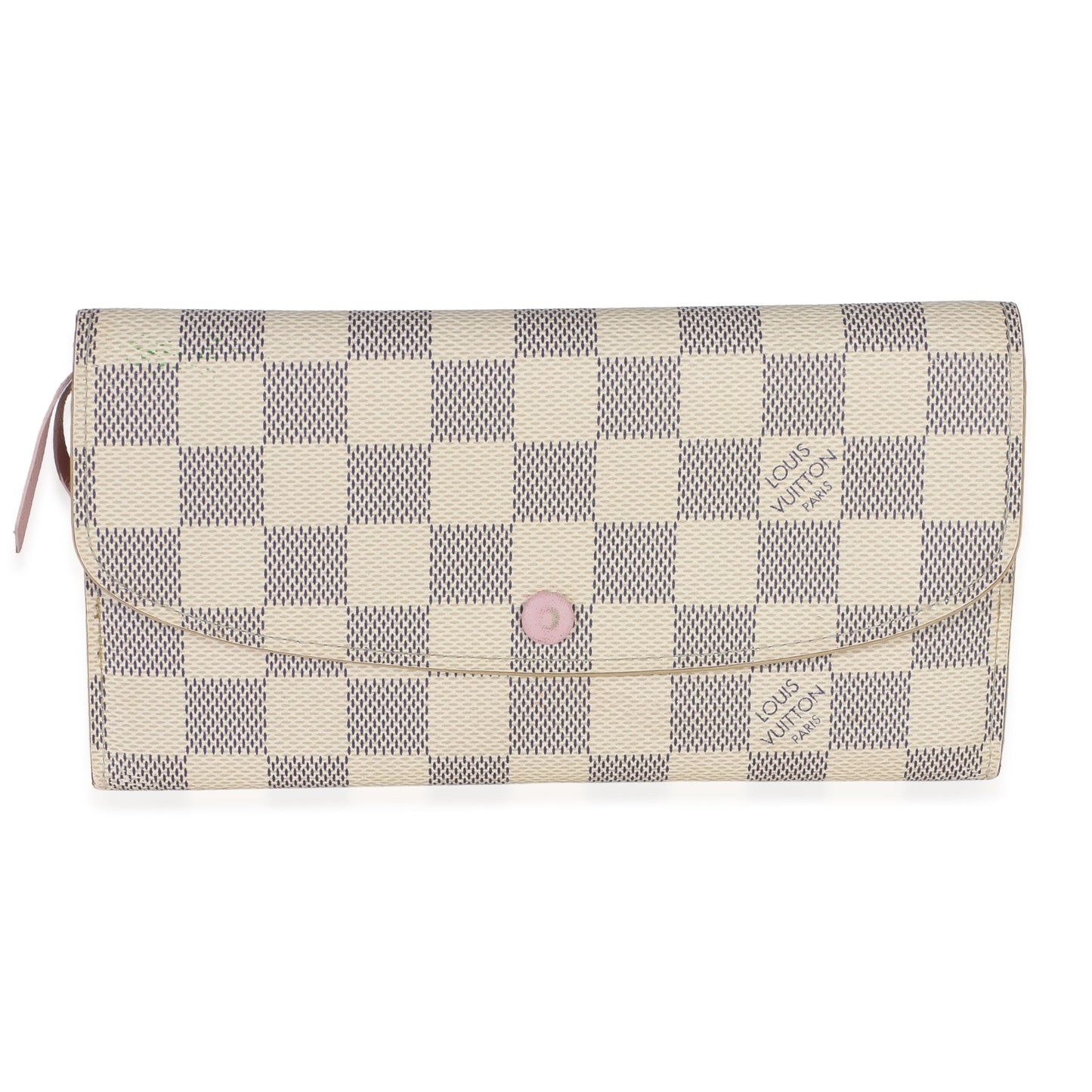 Louis Vuitton Damier Azur Canvas Emilie Wallet