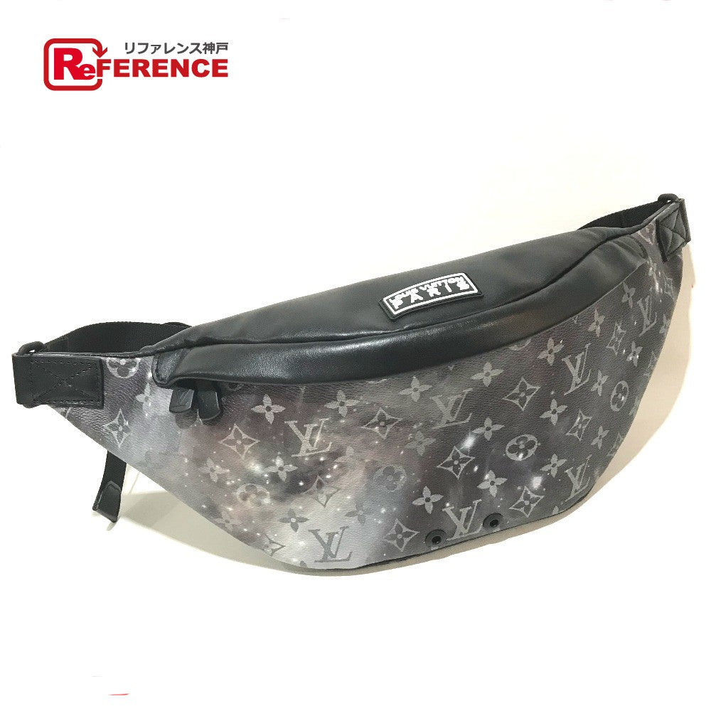 LOUIS VUITTON Sling bag ï¼­44444 Monogram Galaxy Canvas Silverx black Monogram Galaxy Discovery Bum Bag