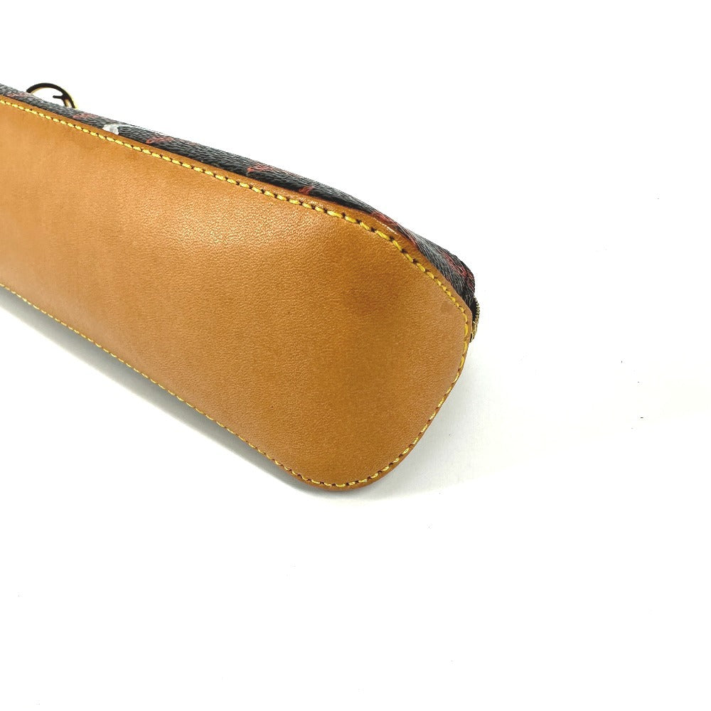 LOUIS VUITTON pencil case GI0357 Monogram canvas Brown Monogram Catgram Cat Truth Elizabet Women