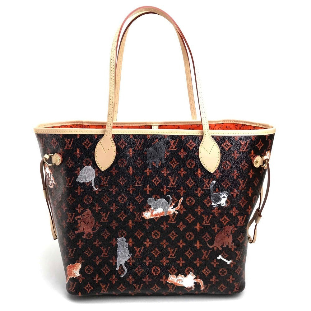 LOUIS VUITTON Tote Bag M44441 Monogram canvas Brown Monogram Neverfull MM