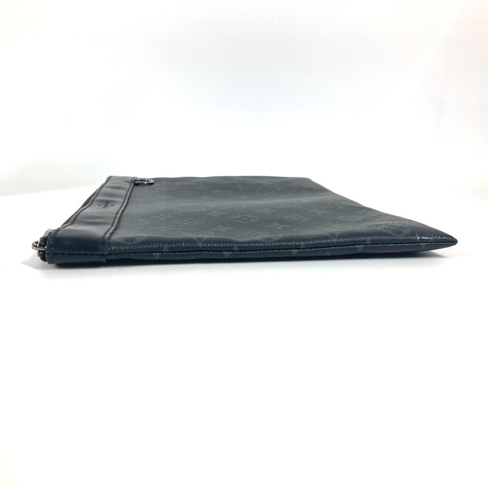 LOUIS VUITTON Clutch bag M62291 Monogram Eclipse Canvas black Monogram Eclipse Pochette Discovery unisex(Unisex)