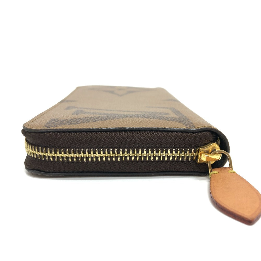 LOUIS VUITTON Long Wallet Purse âl67687 Monogram reverse canvas Brown Monogram Giant Women