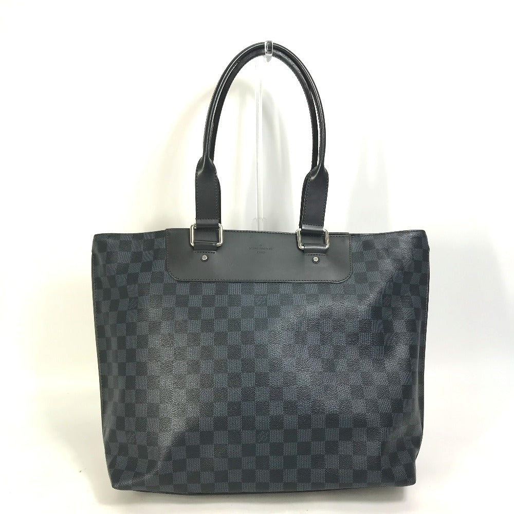 LOUIS VUITTON Tote Bag N41397 Damier Cobalt Canvas Navy Damier Cobalt Cabavayage mens