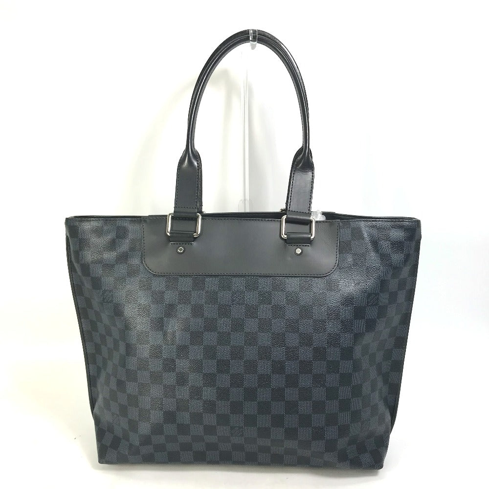 LOUIS VUITTON Tote Bag N41397 Damier Cobalt Canvas Navy Damier Cobalt Cabavayage mens