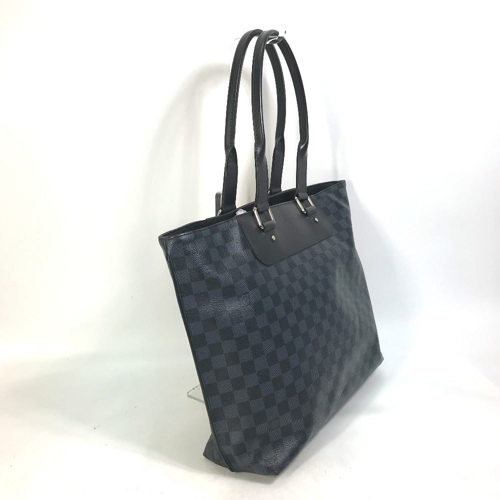 LOUIS VUITTON Tote Bag N41397 Damier Cobalt Canvas Navy Damier Cobalt Cabavayage mens