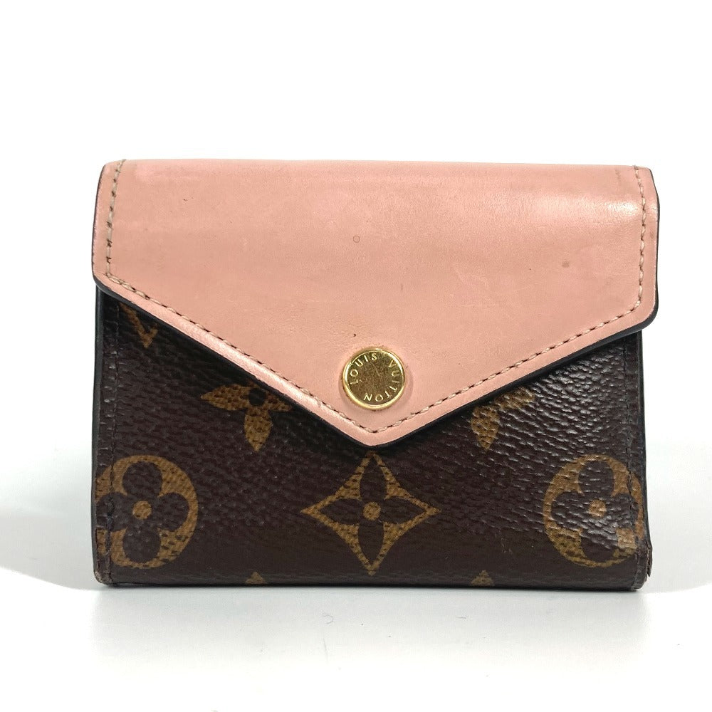 LOUIS VUITTON Trifold wallet M62933 Monogram canvas Brown Monogram Portefeuillezoe Women