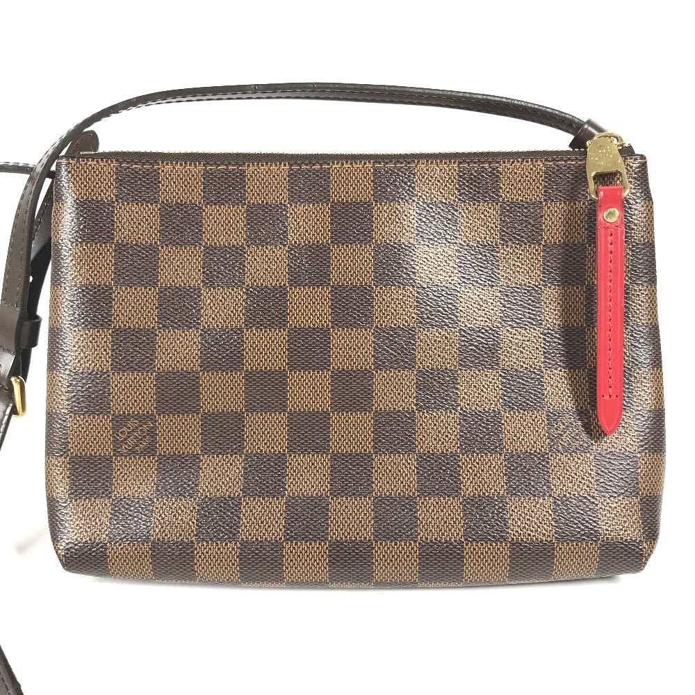 LOUIS VUITTON Shoulder Bag N48259 Damier canvas Brown Damier Twice Women