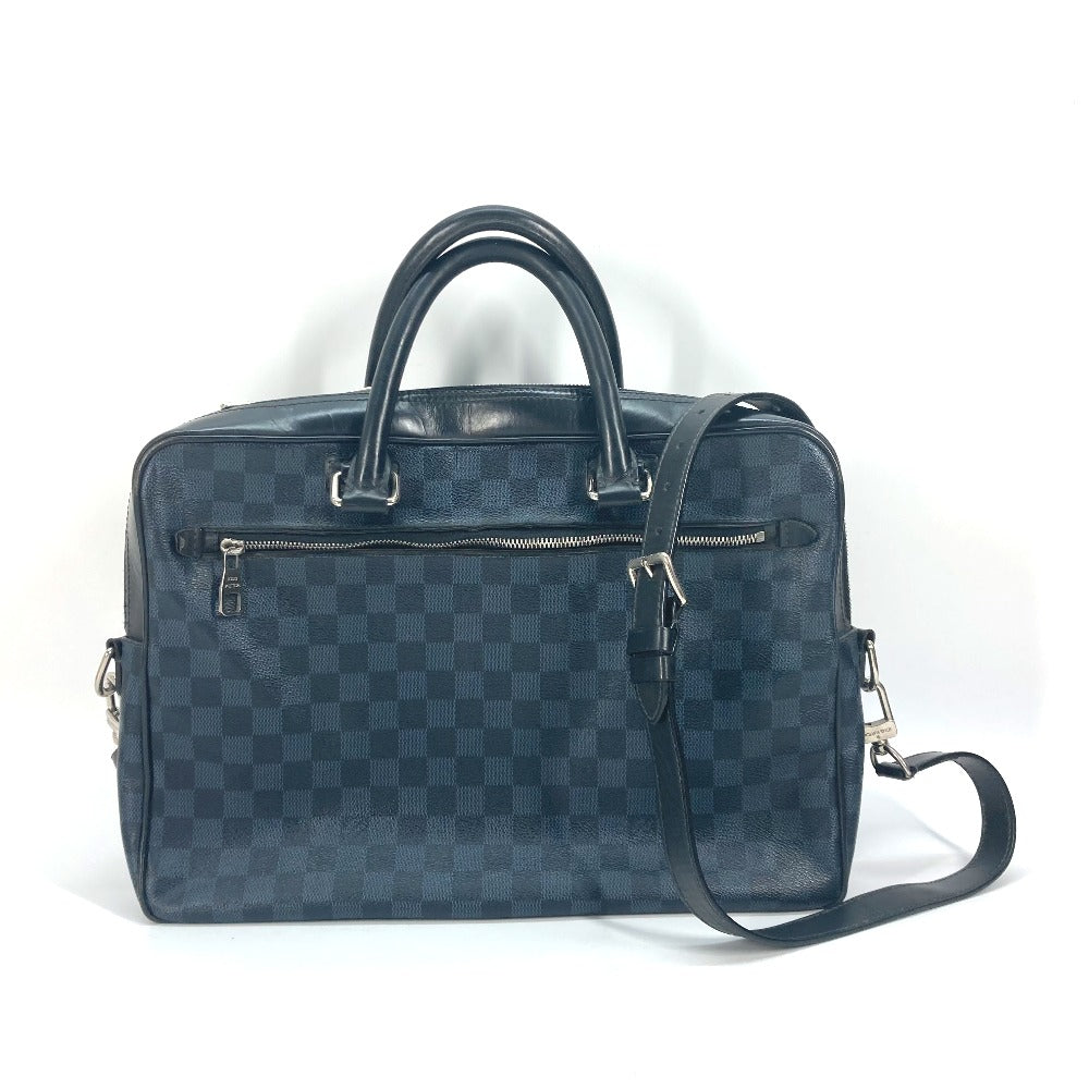 LOUIS VUITTON Business bag âm41347 Damier Cobalt Canvas black Damier Cobalt Porto Documan Business PDB mens