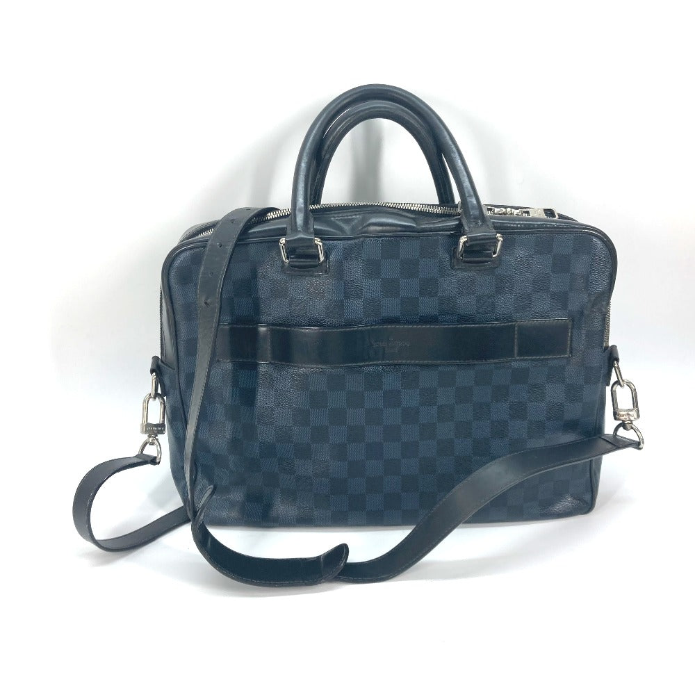 LOUIS VUITTON Business bag âm41347 Damier Cobalt Canvas black Damier Cobalt Porto Documan Business PDB mens