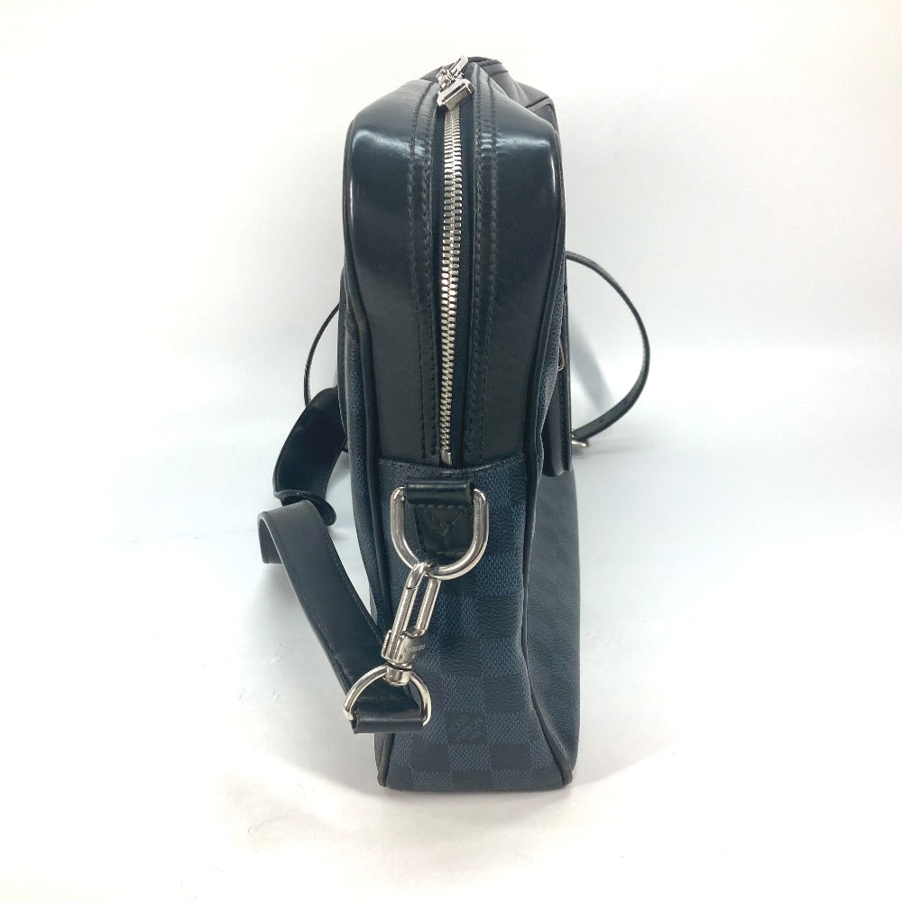 LOUIS VUITTON Business bag âm41347 Damier Cobalt Canvas black Damier Cobalt Porto Documan Business PDB mens