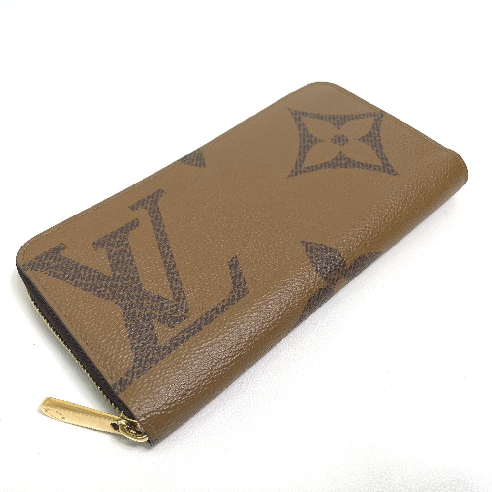 LOUIS VUITTON Long Wallet Purse M69353 Monogram canvas Brown Monogram Giant Zippy wallet Women