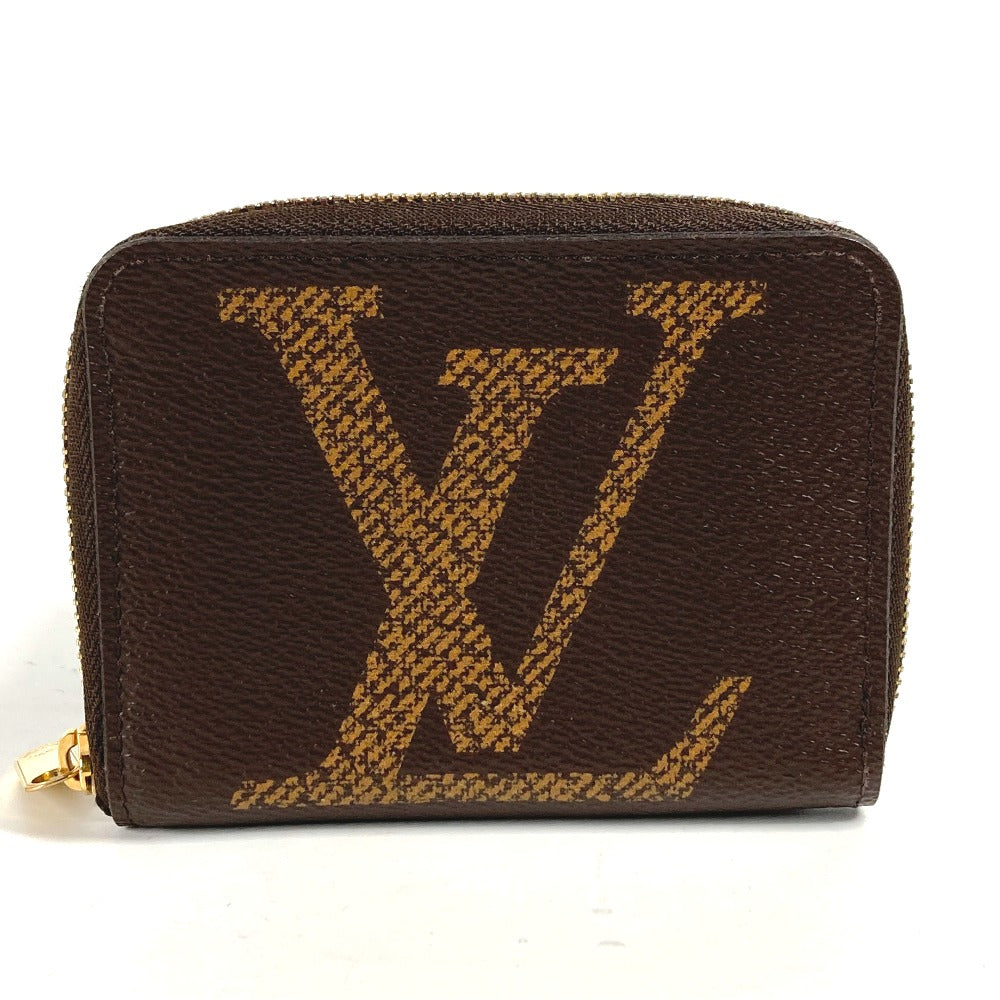 LOUIS VUITTON Coin case M69354 Monogram giant canvas Brown Monogram Giant Zip around purse Women