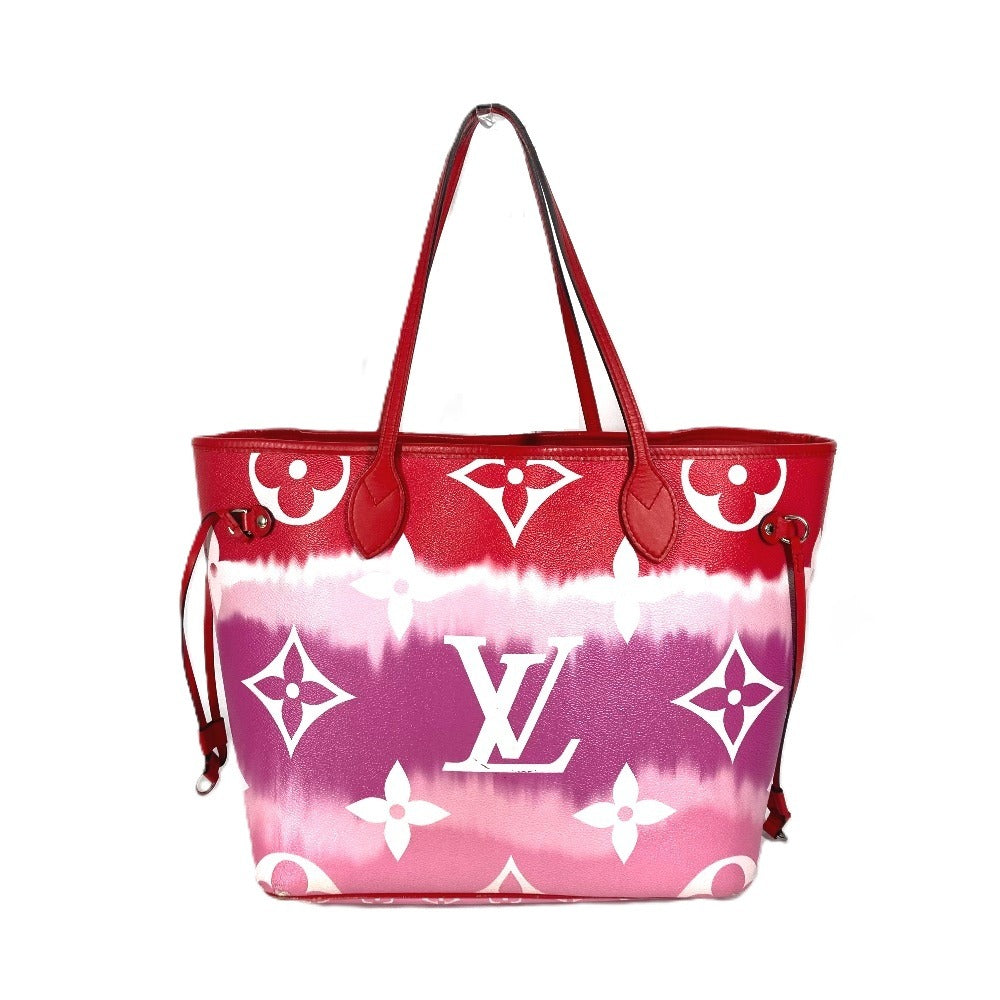 LOUIS VUITTON Tote Bag M45127 Monogram canvas Red Monogram Escal Neverfull MM Women