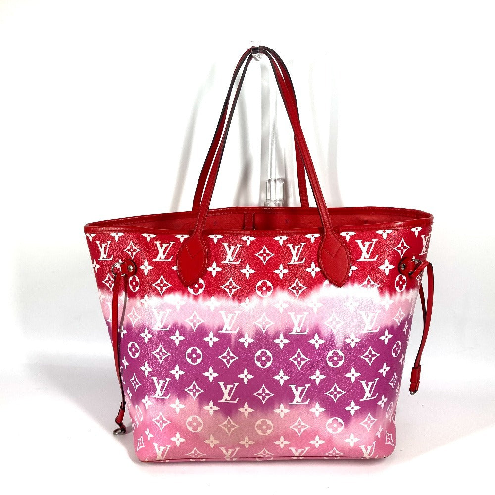 LOUIS VUITTON Tote Bag M45127 Monogram canvas Red Monogram Escal Neverfull MM Women