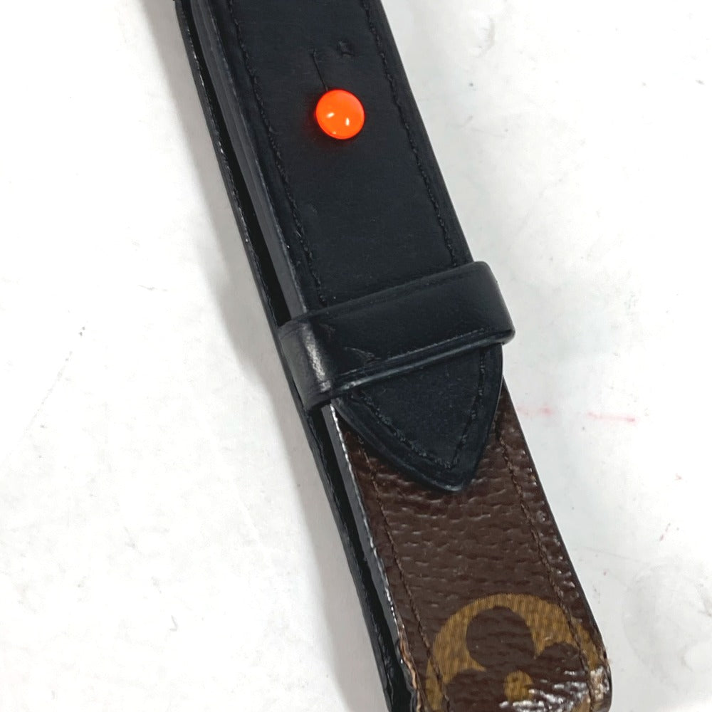 LOUIS VUITTON key ring MP2293 Monogram canvas Brown Monogram Porto Cle Dragonne mens