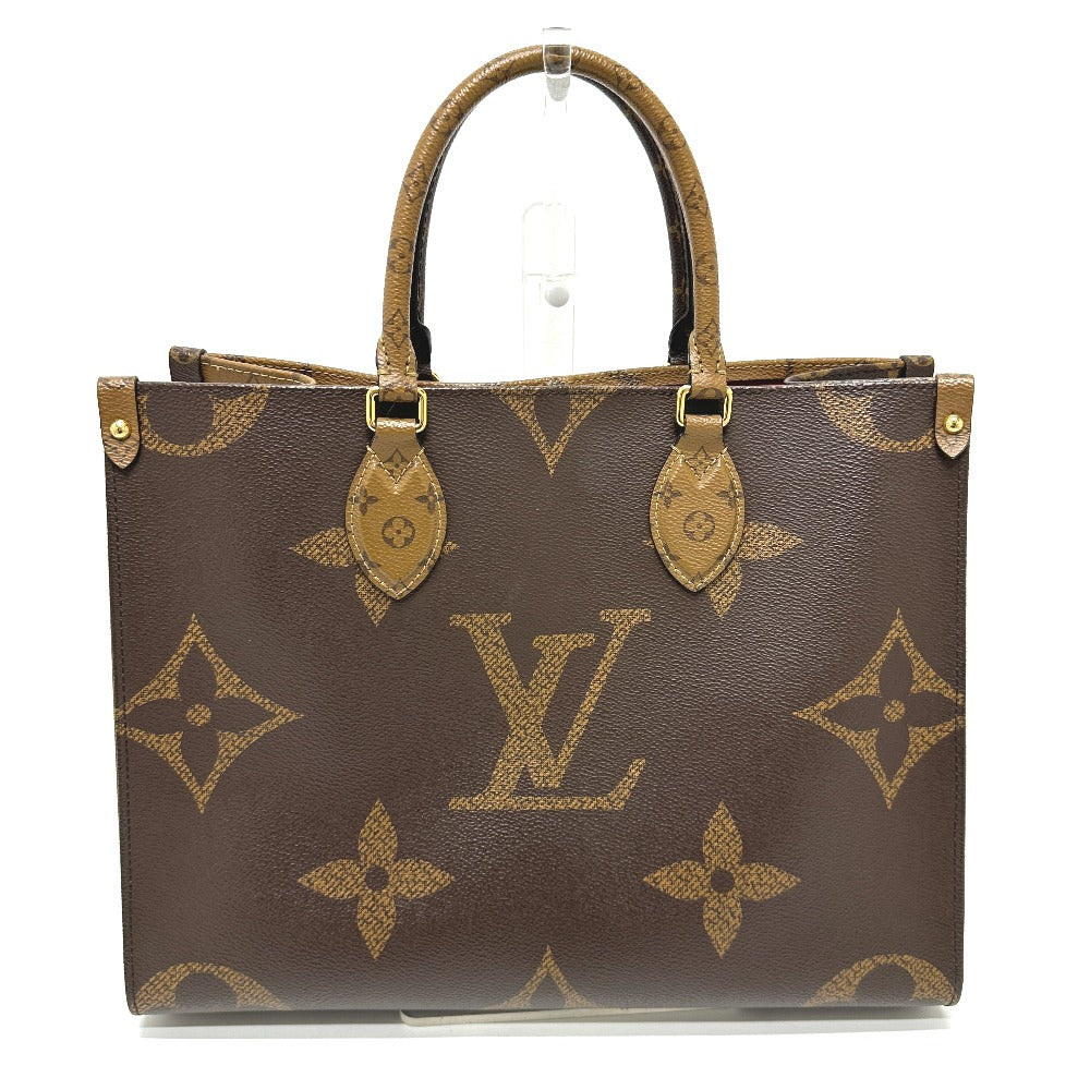 LOUIS VUITTON Tote Bag M45321 Monogram canvas Brown Monogram On the Go MM