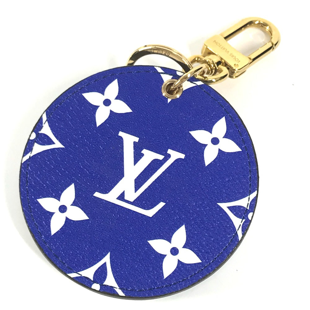 LOUIS VUITTON key ring M68510 Monogram canvas blue Monogram Portocray Illustre