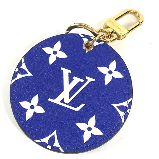 LOUIS VUITTON key ring M68510 Monogram canvas blue Monogram Portocray Illustre