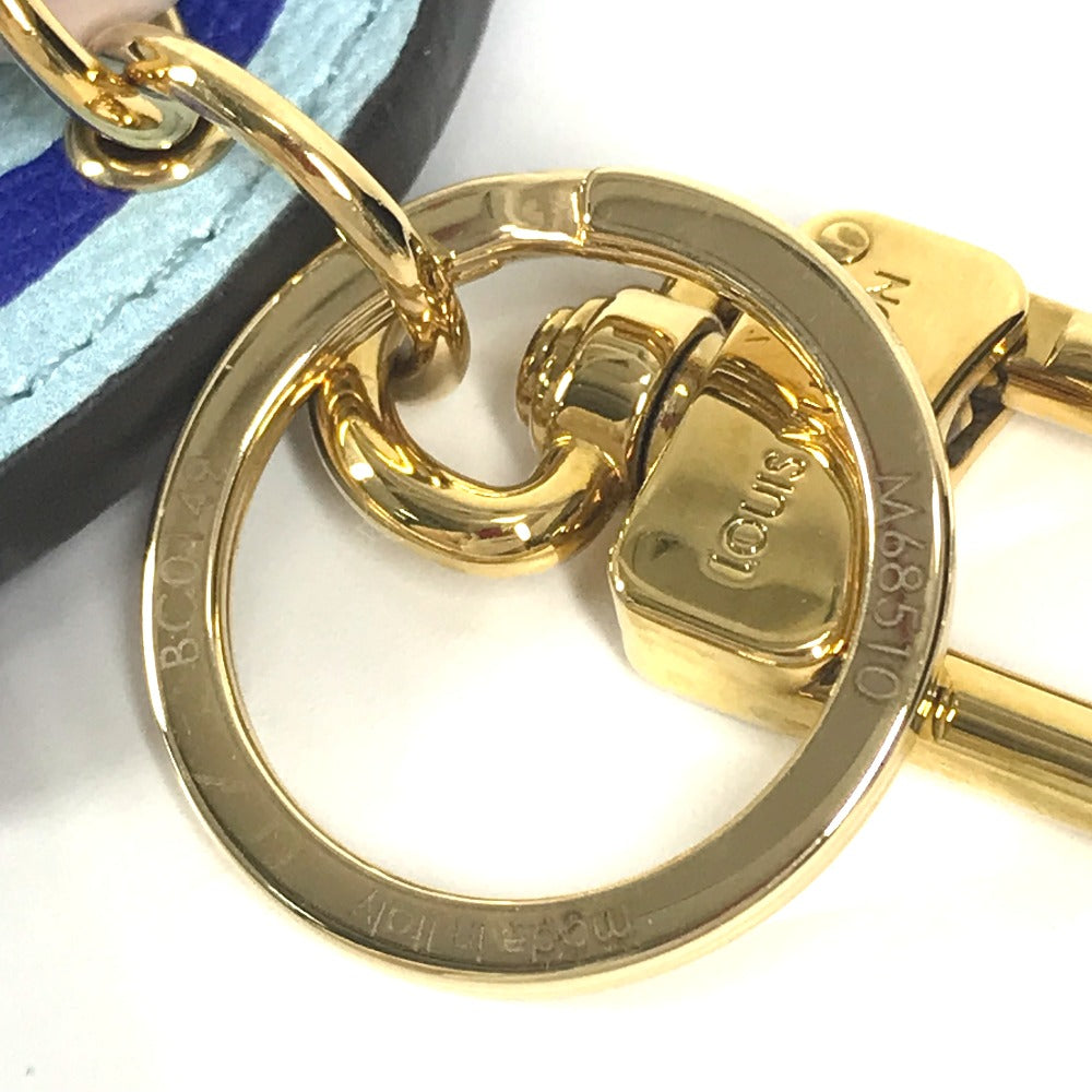 LOUIS VUITTON key ring M68510 Monogram canvas blue Monogram Portocray Illustre