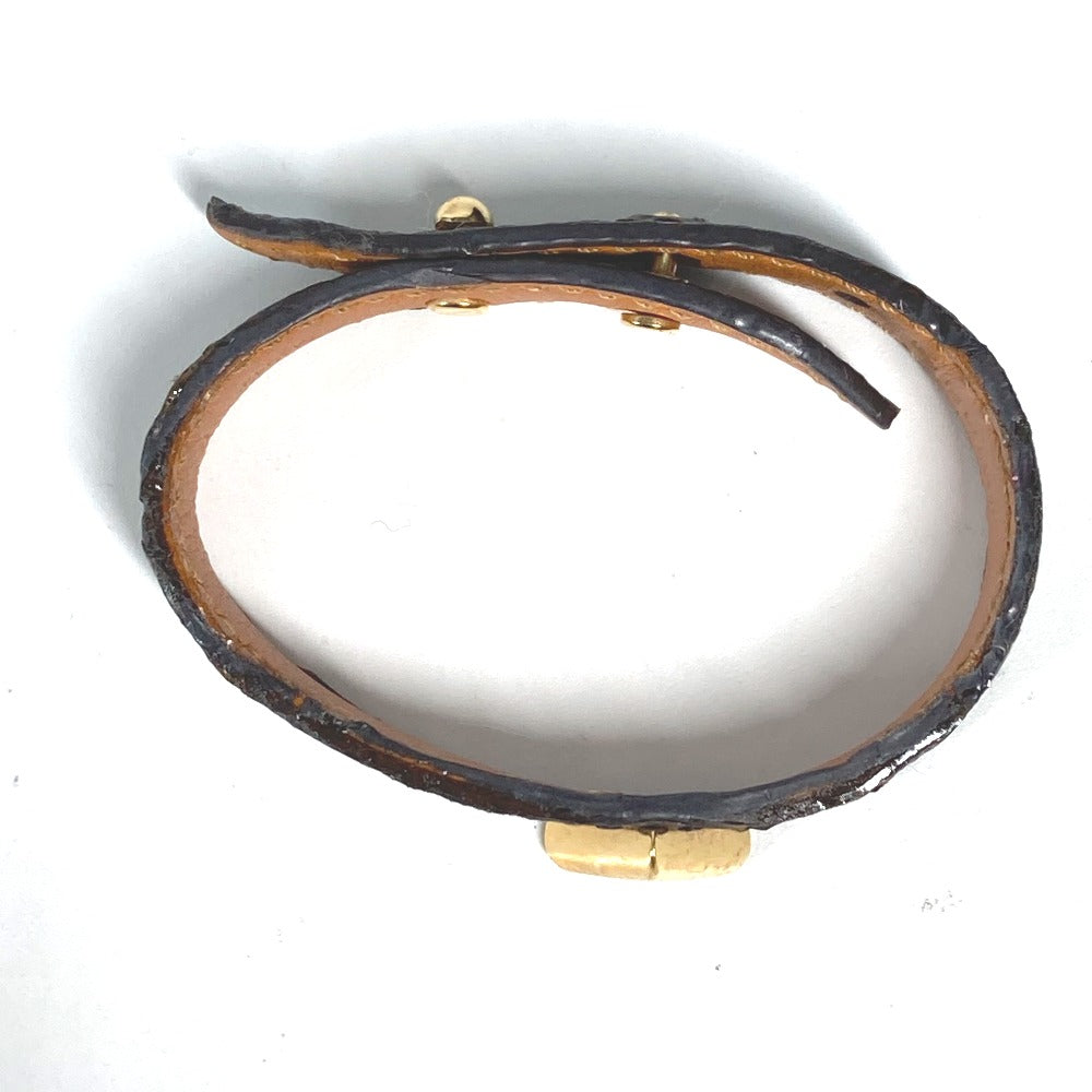 LOUIS VUITTON bracelet M6042F Monogram canvas Brown Monogram Bracelet Essential V Women 17