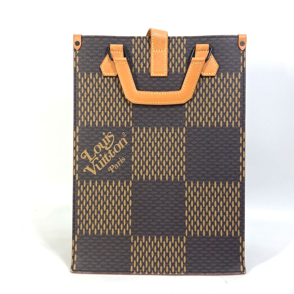 LOUIS VUITTON Tote Bag N40355 Damier canvas Brown Damier Giant NIGO collaboration Mini tote mens