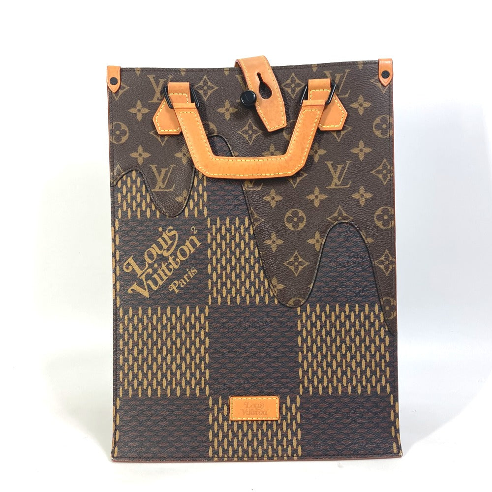 LOUIS VUITTON Tote Bag N40355 Damier canvas Brown Damier Giant NIGO collaboration Mini tote mens