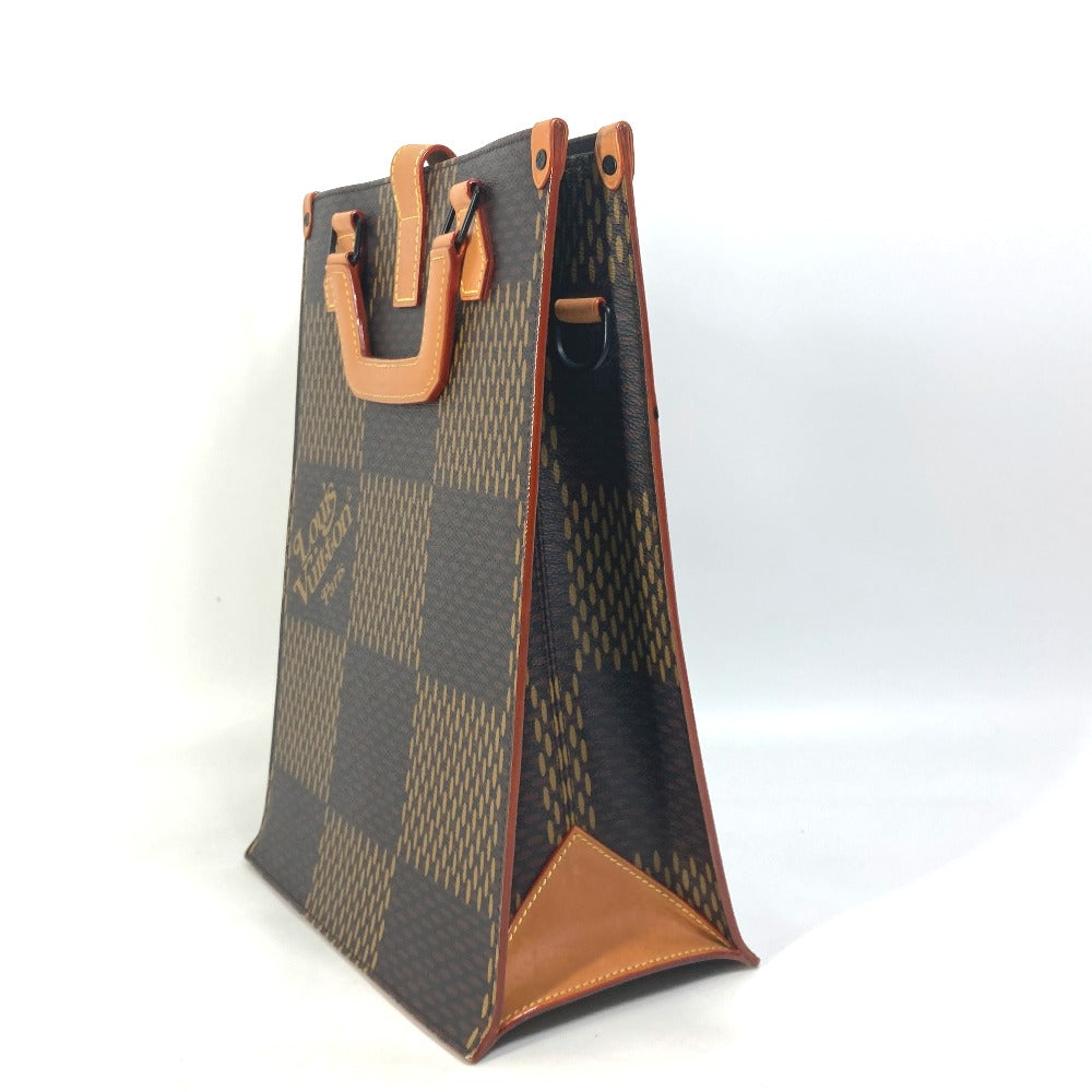 LOUIS VUITTON Tote Bag N40355 Damier canvas Brown Damier Giant NIGO collaboration Mini tote mens
