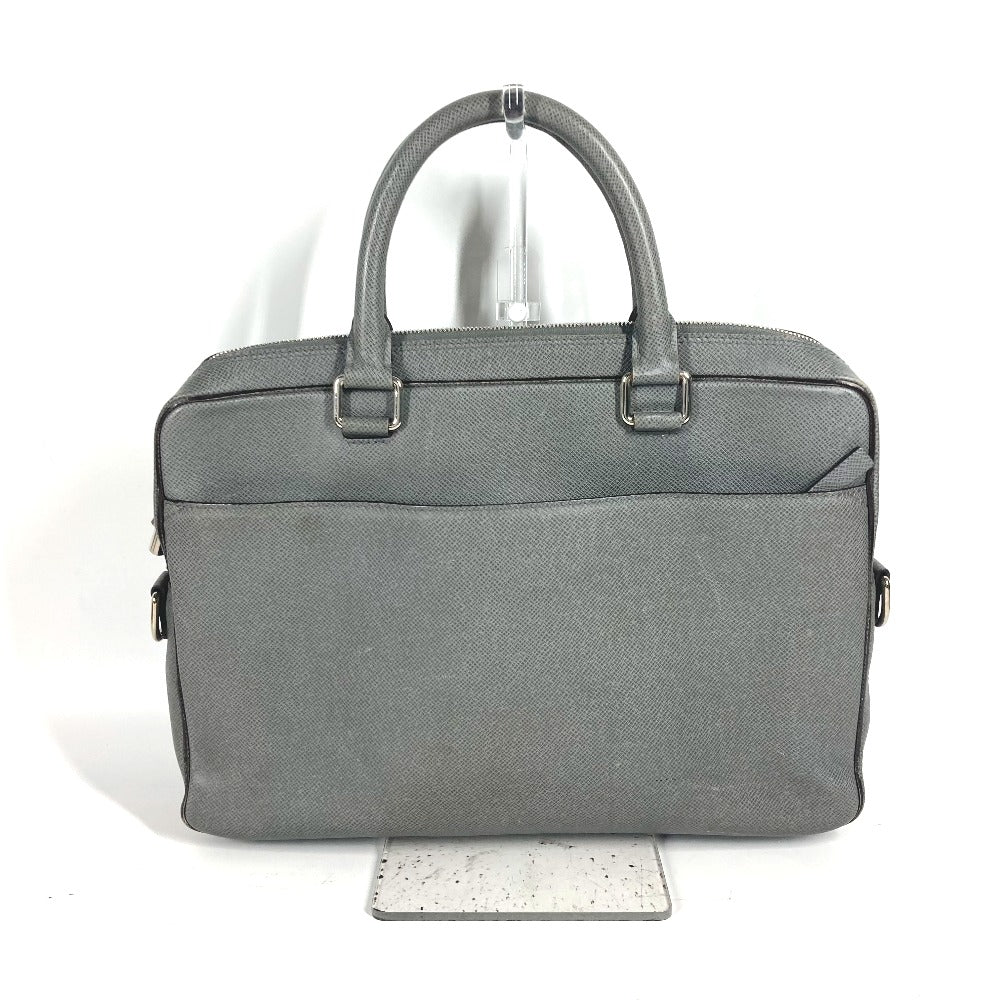 LOUIS VUITTON Business bag M32711 Taiga Leather gray Taiga Taiga Porto Document Business PDB mens