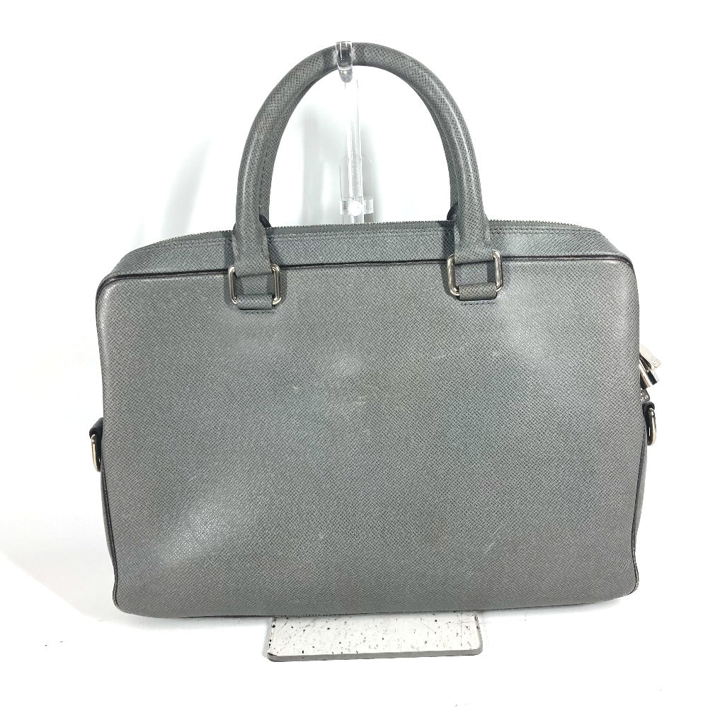 LOUIS VUITTON Business bag M32711 Taiga Leather gray Taiga Taiga Porto Document Business PDB mens